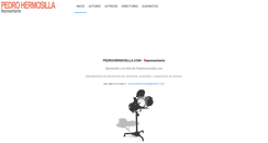 Desktop Screenshot of pedrohermosilla.com