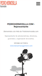 Mobile Screenshot of pedrohermosilla.com